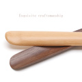 Factory outlet wooden shoehorn with long Custom wooden long shoehorn